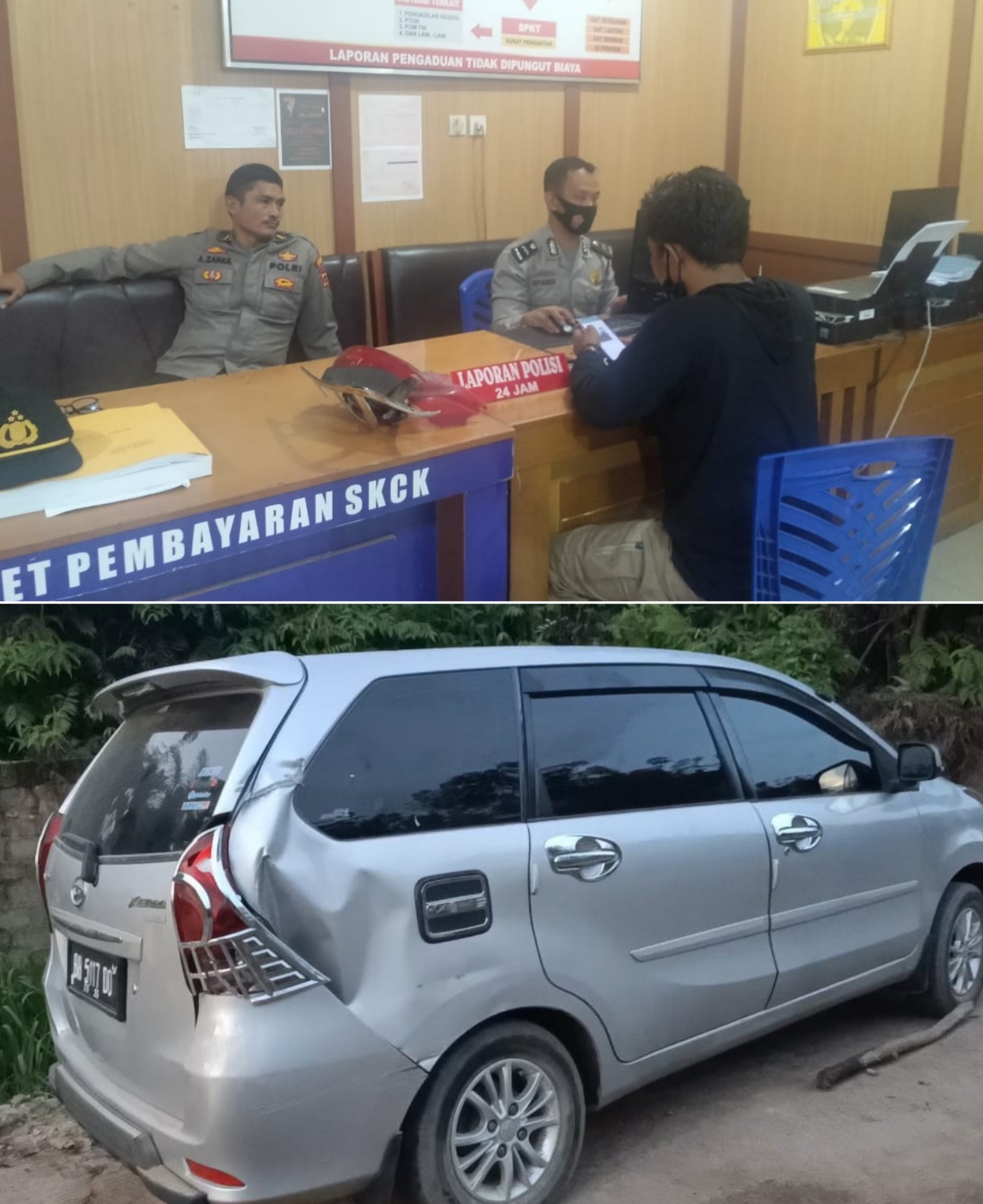 Perusakan Mobil Kontributor iNews TV