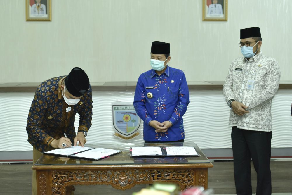 Silaturahmi ke WaliKota Jambi, Fachrori Bawa Kado Pembangunan