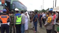 kapolda-jambi- Kapolda Jambi Tinjau Pos Penyekatan Arus Mudik di Perbatasan Kabupaten Bungo dengan Sumatera Barat