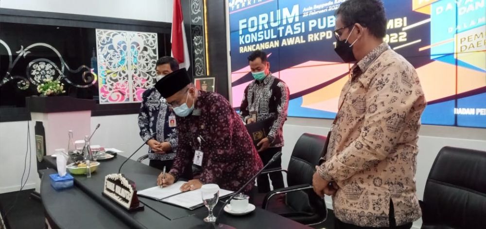 Pemkot Jambi Gelar Forum Konsultasi Publik RKPD tahun 2022