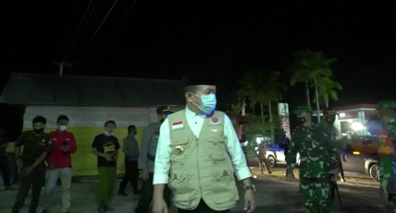 "Merangin Bersatu" Jaga Daerah Dari Wabah Covid -19