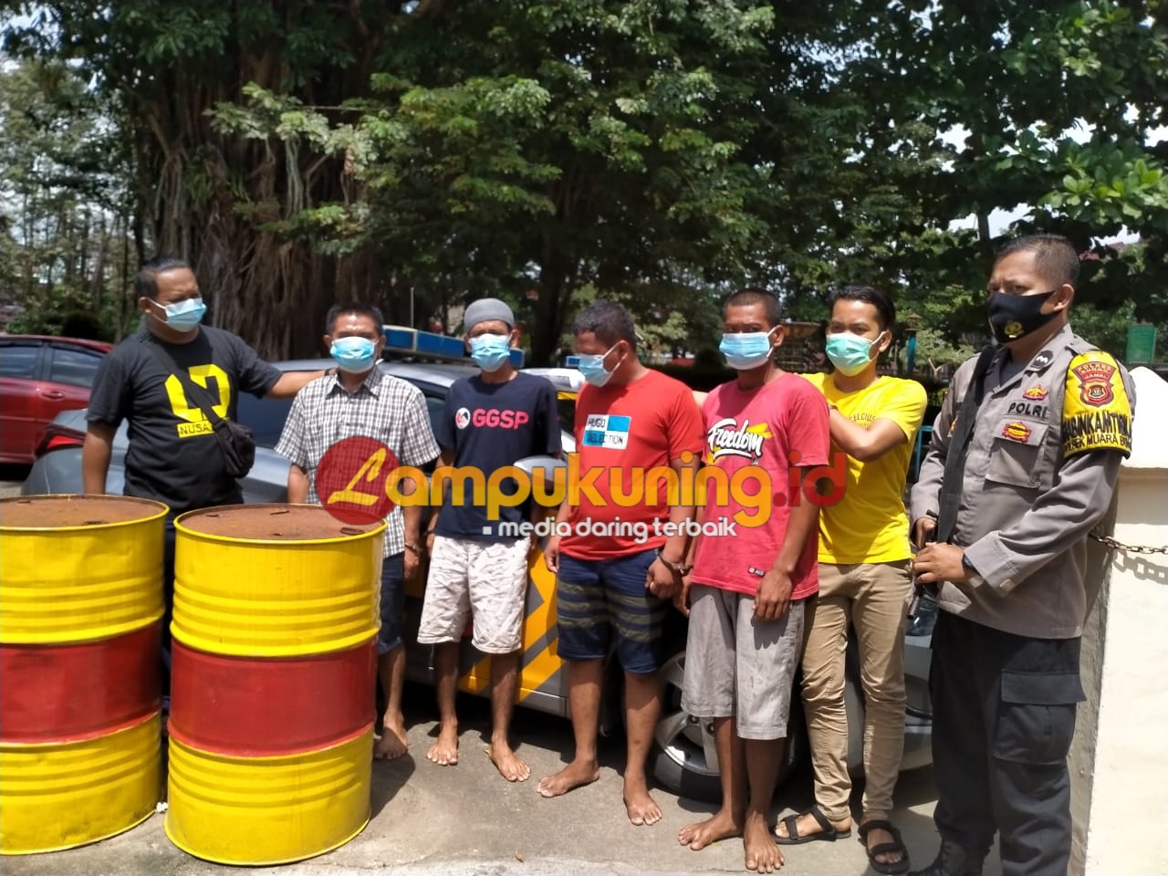 Pelaku Pembobol Gudang Berikut Penadah Diamankan Unit Reskrim Polsek Muara Bungo