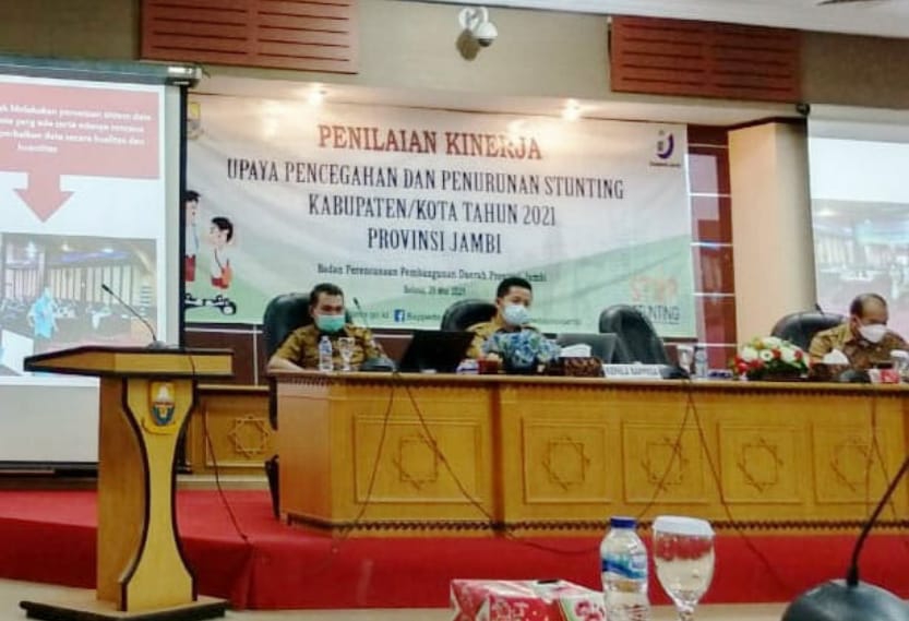 Merangin Raih Peringkat Pertama Penurunan Stunting 2020 di Provinsi Jambi