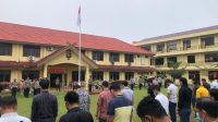 polres-bungo-,apel-siaga Antisipasi Terjadinya Unras Dihari Buruh, Polres Bungo Siagakan 200 Personil