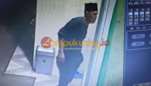 spesialis-curanmor-terekam-cctv Aksi Spesialis Curanmor di Bungo Terekam CCTV Didepan Masjid