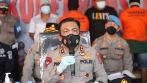 57konferensiperskasuspenembakanpemreddisumutdokpoldasumut3 Penembak Pemred Media Lokal di Sumut adalah Pengusaha Bar, Ini Motifnya