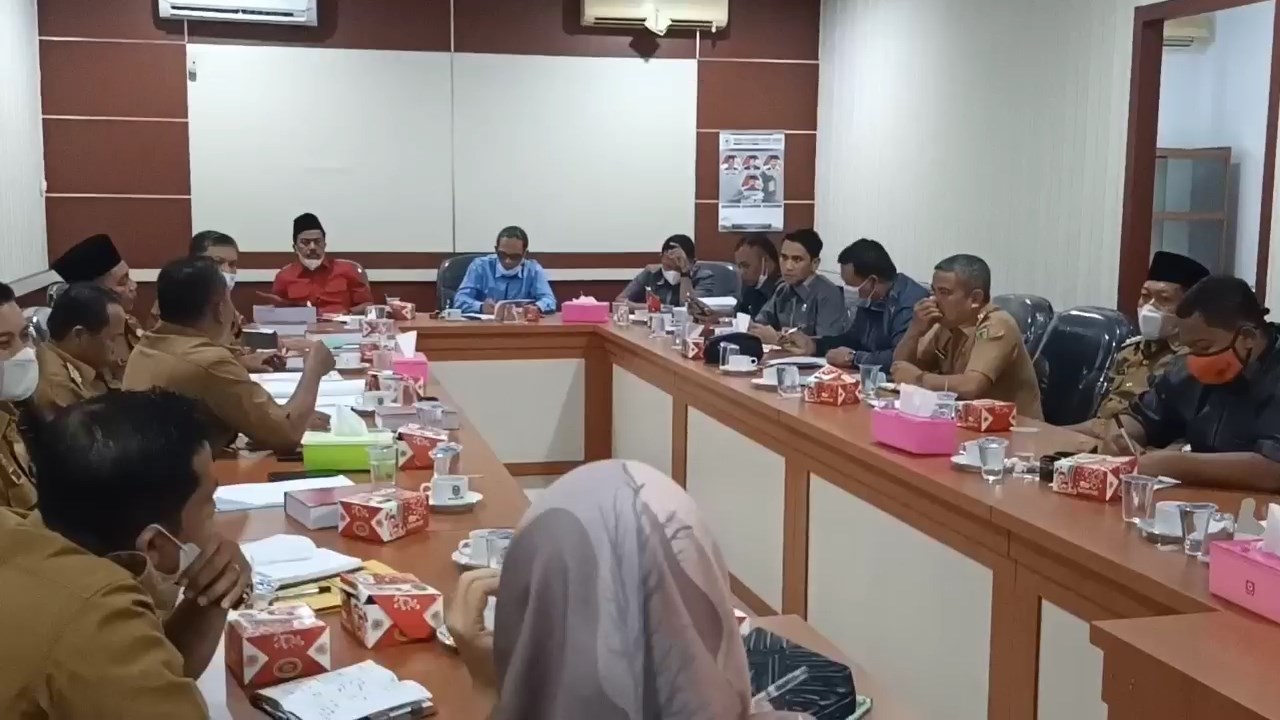 Komisi I DPRD Tebo Gelar Hearing Bersama Camat Bahas LKPJ Bupati Tahun 2020