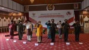 gub Pj Gubernur Jambi Ikuti Upacara Hari Lahir Pancasila Secara Virtual