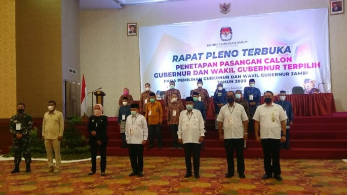 lampukuning id pj gubernur jambi pleno kpu