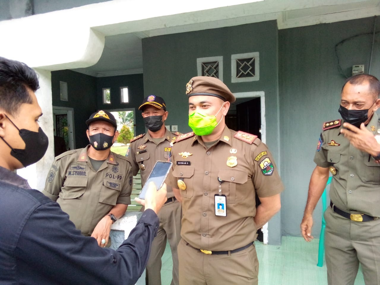 lampukuning id satpol pp