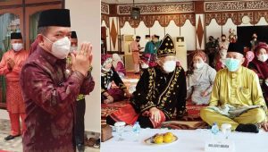 lampukuning_id-gubernur-jambi H. Mashuri Sambut Kedatangan Gubernur Wakil Gubernur Jambi