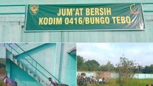lampukuning_id-kodim-0416-bute Jaga Kebersihan Lingkungan, Kodim 0416/Bute Gelar Jumat Bersih