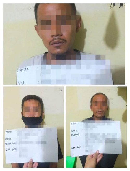 Tukang Ojek dan Kuli Bangunan di Bungo Diciduk Usai Beli Sabu