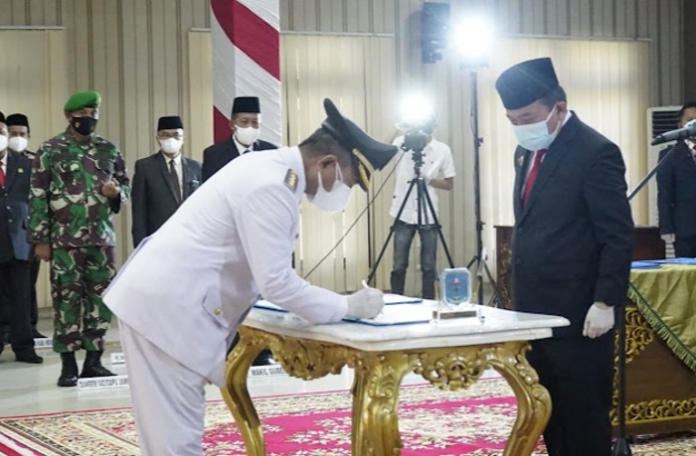 Setelah Dilantik Gubernur Jambi H Al Haris, Ini Yang Akan Dilakukan Bupati Merangin H.Mashuri
