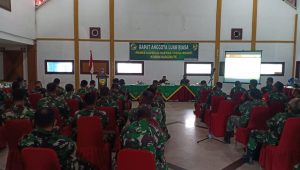 Dandim 0416/Bute Buka Rapat Anggota Luar Biasa Koperasi Kartika Yudha Bhakti