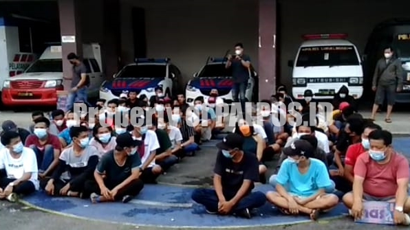 Tim Gabungan Obrak Abrik Patok Besi Lubuklinggau