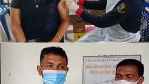 Polres Bungo Gelar Vaksinasi di Gereja Katolik Santo Paulus Muara Bungo