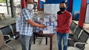 pemkot-jambi-terima-bantuan Pemkot Jambi Terima Bantuan 200 Ribu Masker dari Singapura, Dibagi-bagi Untuk Masyarakat