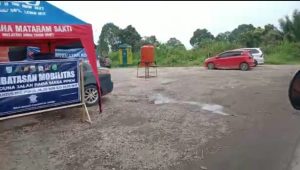 penyekatan-kota-jambi Pintu Masuk di Dominasi Mobil Angkutan, Penjagaan Masih Lengah, Pos Dalam Kota Kebobolan