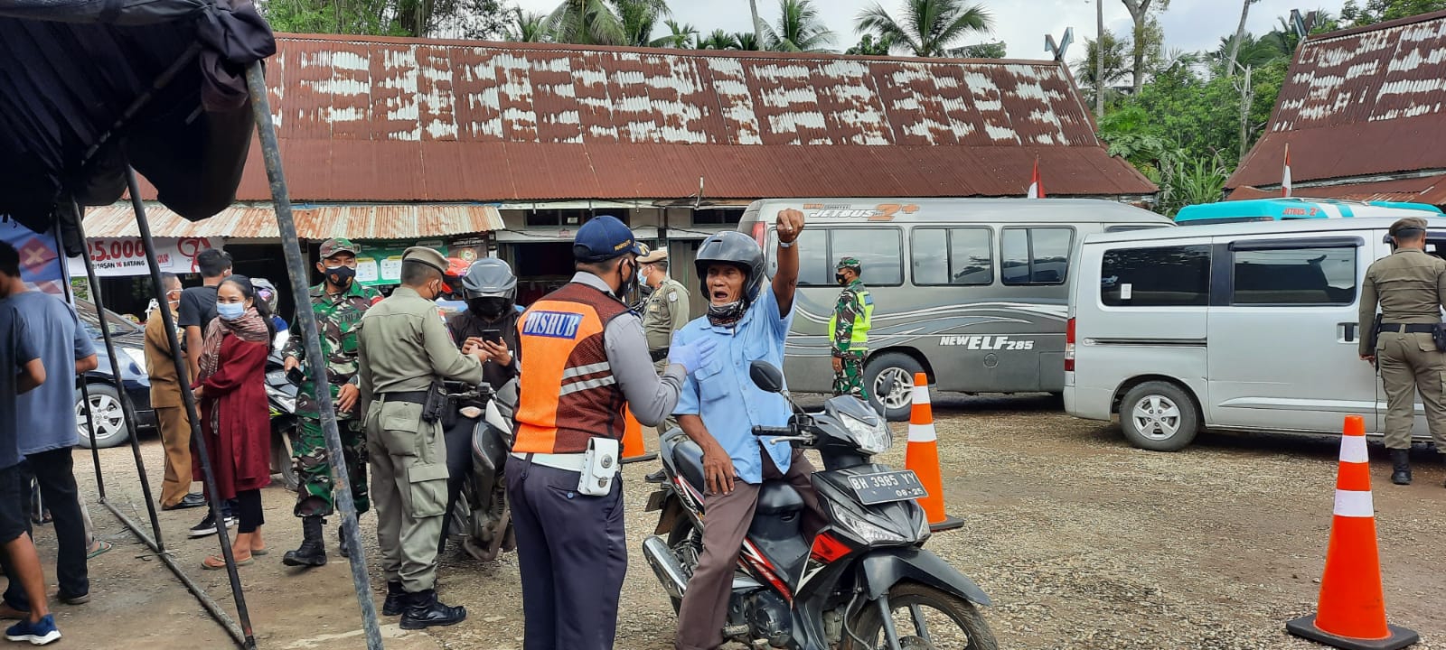 Hari Ini Mulai Penindakana, Tak Bisa Tunjukkan Syarat Tak Bisa Masuk/Keluar Kota Jambi
