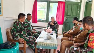 foto-dandim-koordinasi-peran-aktif-semua-pihak Sukseskan TMMD ke-112, Dandim Bute : Peran Aktif Semua Pihak Sangat Dibutuhkan