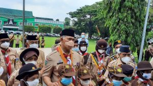 foto-fasha-walikota-jambi Peringati HUT Pramuka ke 60, Fasha Dianugerahi Penghargaan Karya Bakti