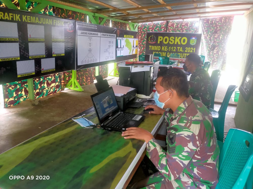 Sejak Dibuka, Posko TMMD ke-112, Terus Sajikan Informasi Terbaru Seputar Kegiatan