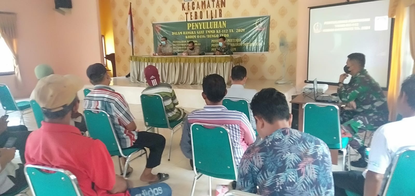 Satgas TMMD Bangkitkan Semangat Petani, Melalui Kegiatan Penyuluhan Pertanian