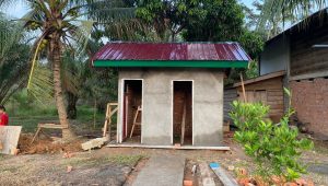 Pembangunan MCK di Lokasi TMMD Capai 75 Persen