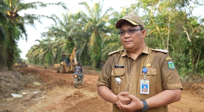 Camat Tebo Ilir Sebut Program TMMD, Telah Menjawab Keinginan Warga
