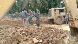foto-dansatgss-tmmd112-bute Dansatgas TMMD Pantau Pembukaan Jalan Desa