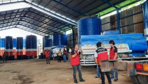 foto-gudang -ocean Gudang PT Ocean Petro Energy di Grebek Polda Jambi dan Tim Gabungan