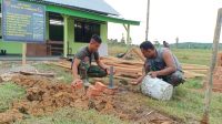 foto-satgas-tmmd112 Satgas TMMD Buat Tiang Bendera, Pengerjaan SD Pembantu Finising