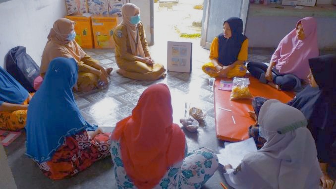 Dinkes Bungo Bersama UPT Puskesmas Babeko Sosialisasi Vaksinasi Bumil