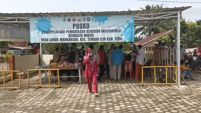 Cegah Covid-19 di Kabupaten Tebo, Sopir Truk Batu Bara Terjaring Razia Vaksin Ditempat