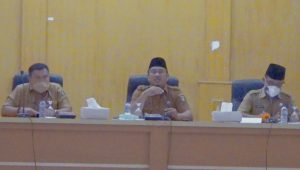 Bupati Bungo Pimpin Rakor Pencapaian Vaksinasi Covid-19