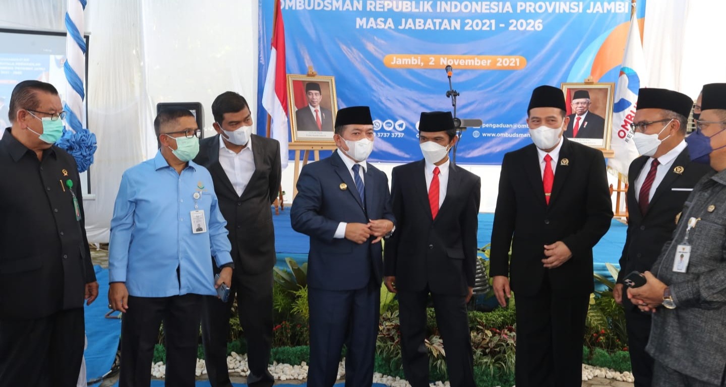 Gubernur Al Haris berharap peranan Ombudsman dalam mengawasi Pelayanan Publik di Provinsi Jambi