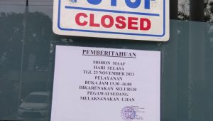 foto-kantor-tutup Gegara Tutup Kantor, Pelayanan BPN Kota Jambi Disorot Ombudsman