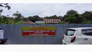 foto-lahan-sdn-135 Lahan Sengketa, SDN 135 di Kota Jambi Dipagar Seng