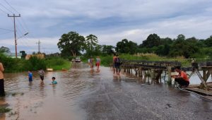 Ketinggian Air Sungai Batanghari Kategori Siaga III