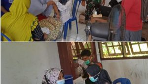 foto-serma-tartonadi-bantu-vaksinasi-warga Serma Tartonadi Pantau Pelaksanaan Vaksinasi warga Sungai Bengkal Tebo ilir