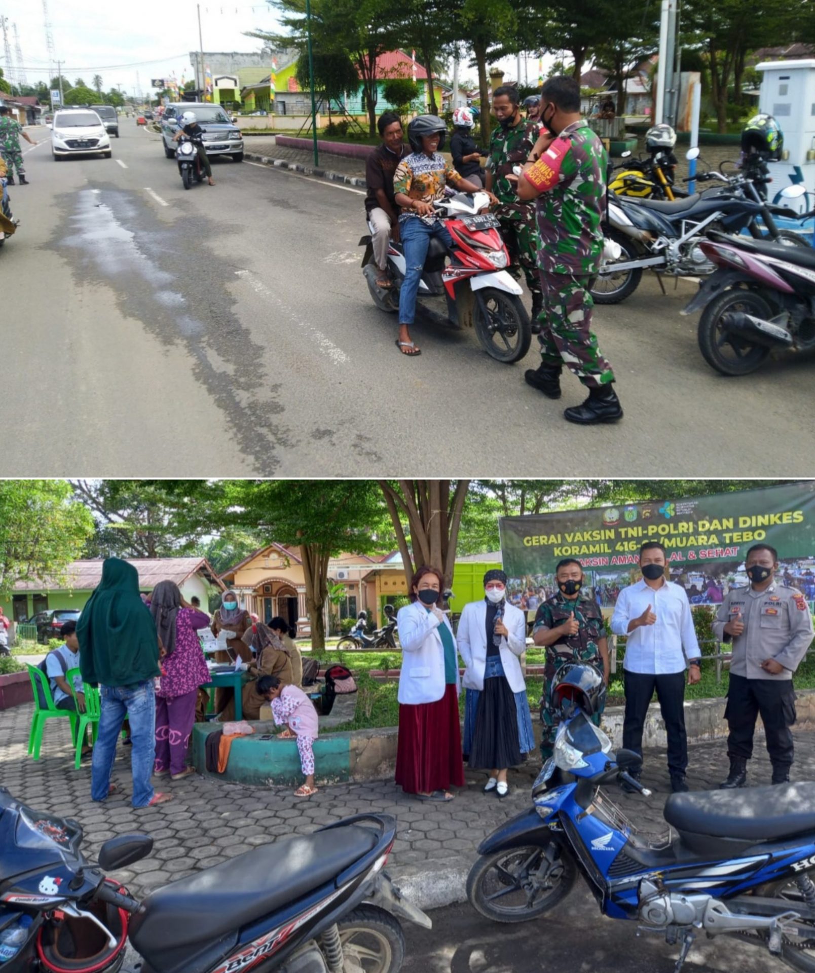 foto vaksin mobile kodim 0416