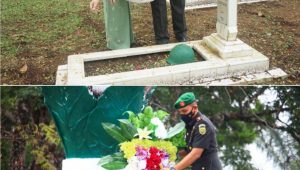 foto-dandim-0416 Peringati Hari Juang Kartika Ke-76, Dandim 0416/Bute Pimpin Ziarah Di TMP Satria Negara