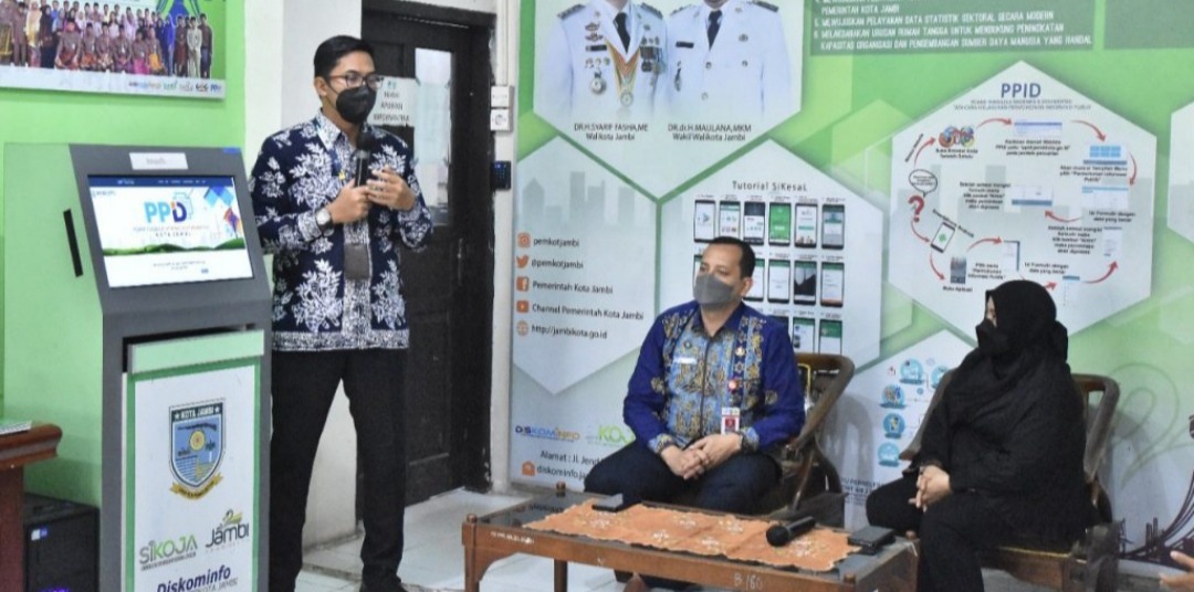 Abubakar : Pemkot Jambi komitmen terhadap penyediaan informasi dan data