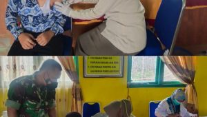 Tim Vaksin Mobile Kodim 0416/Bute Gelar Vaksinasi Bagi Anak Usia 6-11 Tahun