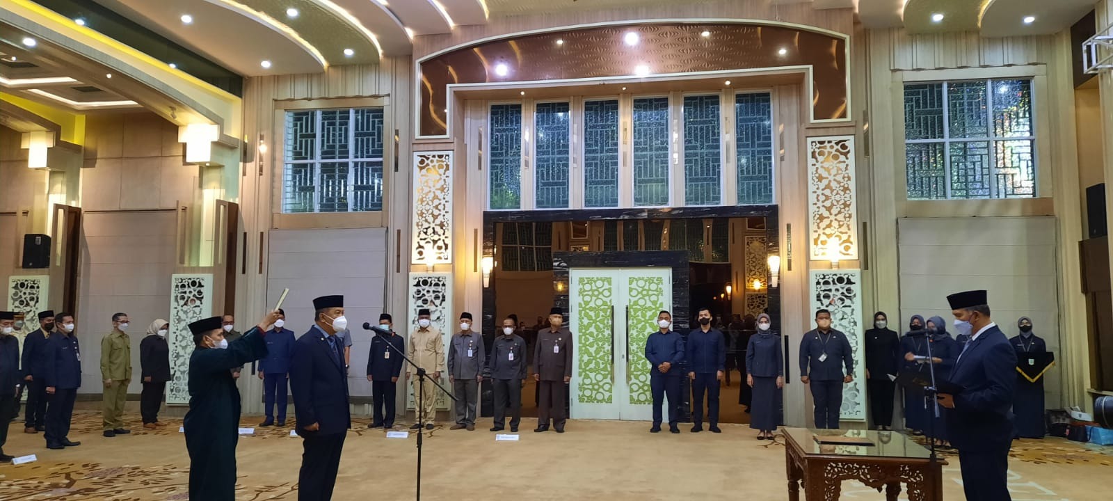 foto pelantikan sekda kota jambi