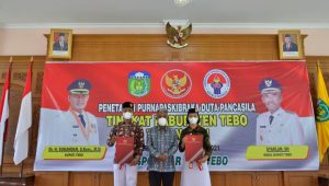 Penetapan Purnapaskibraka Tebo Sebagai Duta Pancasila