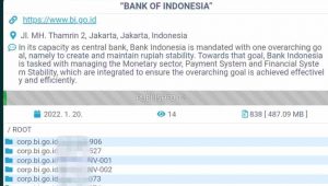 Foto-bi Pakar Sebut Kebocoran Data BI Segera Dihentikan