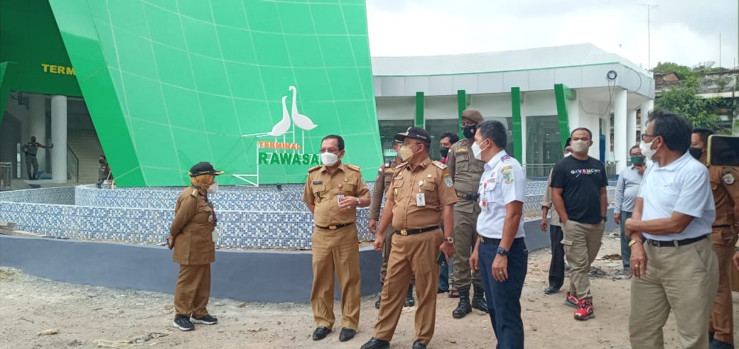 Terminal Rawasari Kota Jambi, Maulana : Tinggal Finishing dan Serah Terima