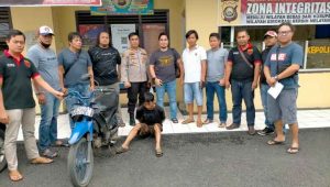 Suami Bakar Istri Ditangkap Saat Besuk Korban
